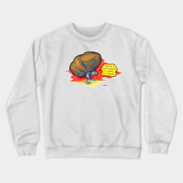 A Sense of Purpose Crewneck Sweatshirt by IT-Anastas